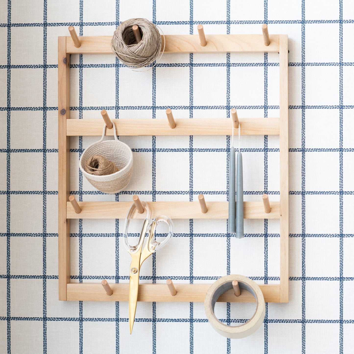 Wooden Mug Rack