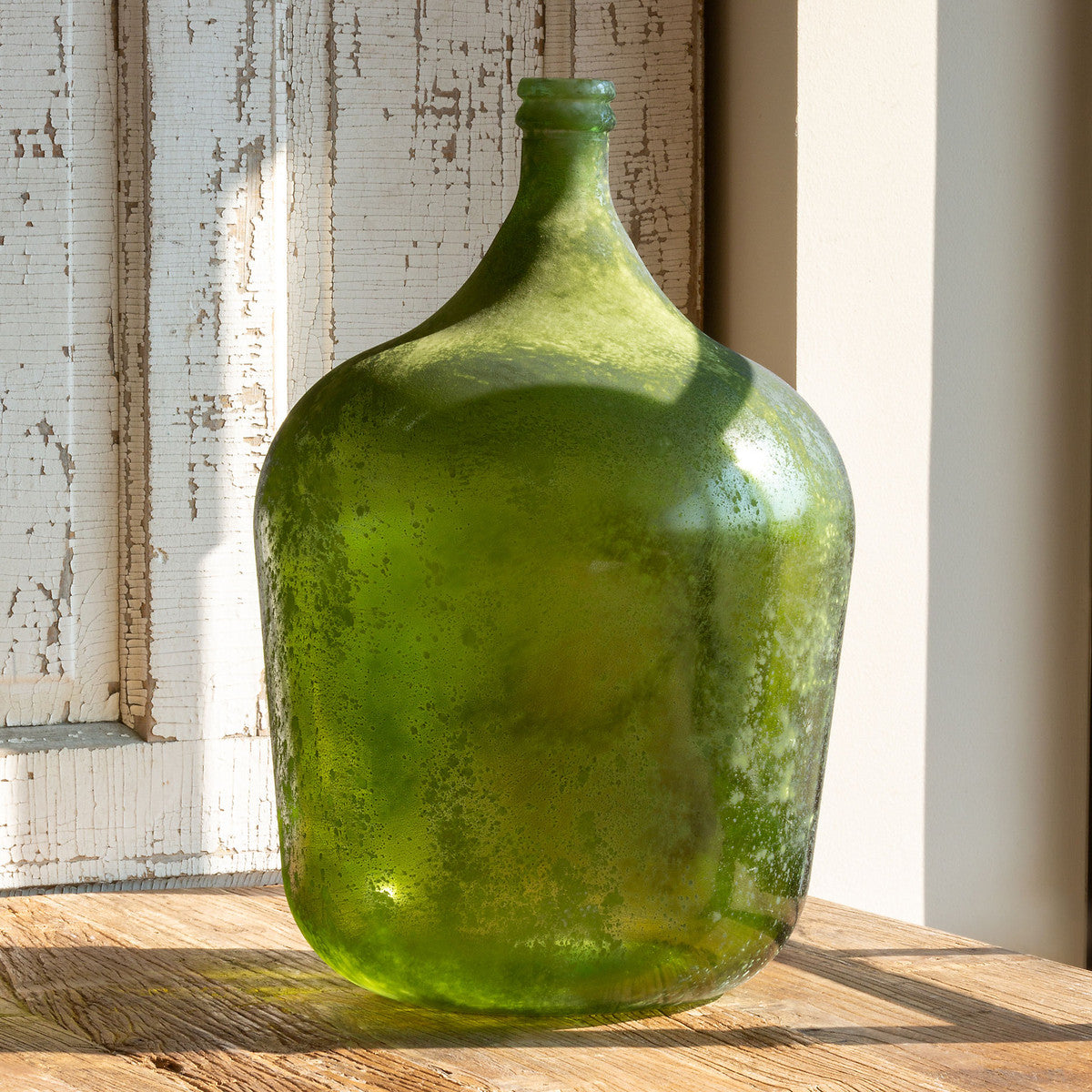 Antique Green Cellar Bottles (3-Sizes)
