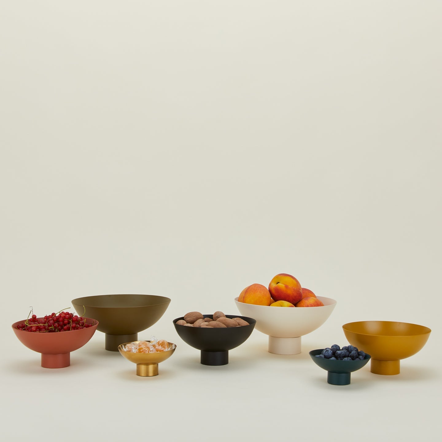 Essential Footed Bowl - Olive