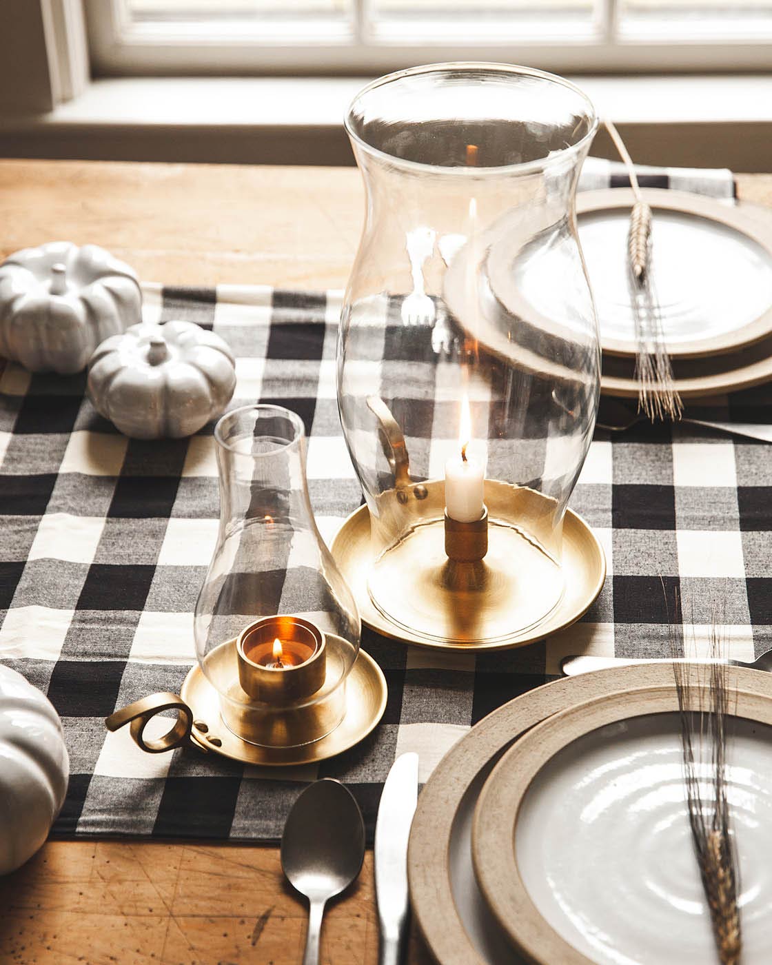 Farmer's Gingham Runner