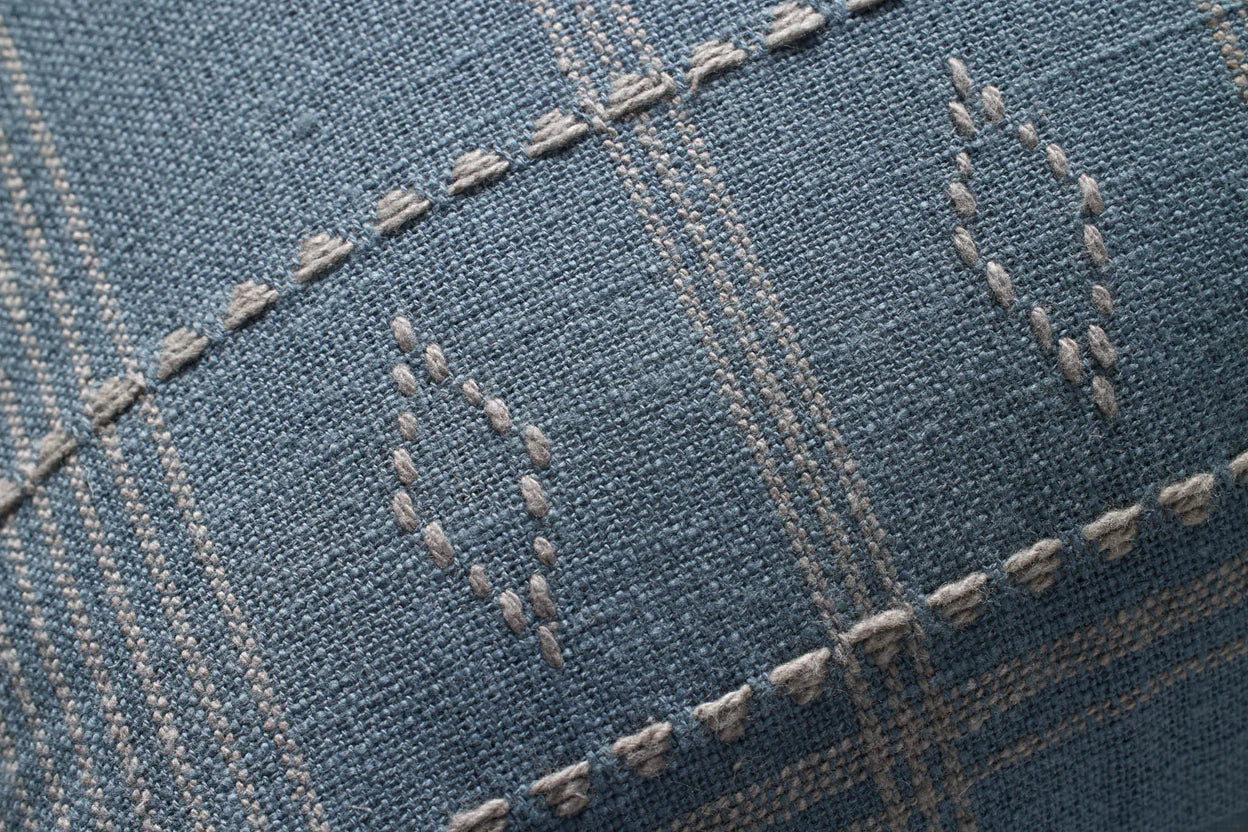 Angela Rose Lina PAR0016 Blue/Slate Pillow