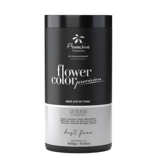 Flower Color Dust Free Precision 10 Oils Bleaching Powder 450g - Floractive