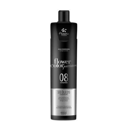 Flower Color Precision Bleaching Hydrogen Peroxide OX 8 Vol. 900ml - Floractive