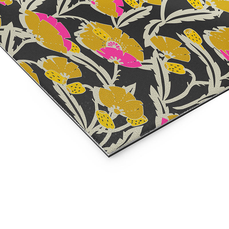 Zebrini Mambo Floral Welcome Mat (DS) DD