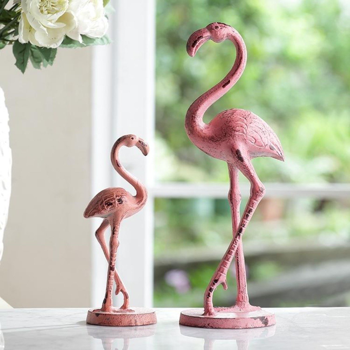 Pensive Flamingos
