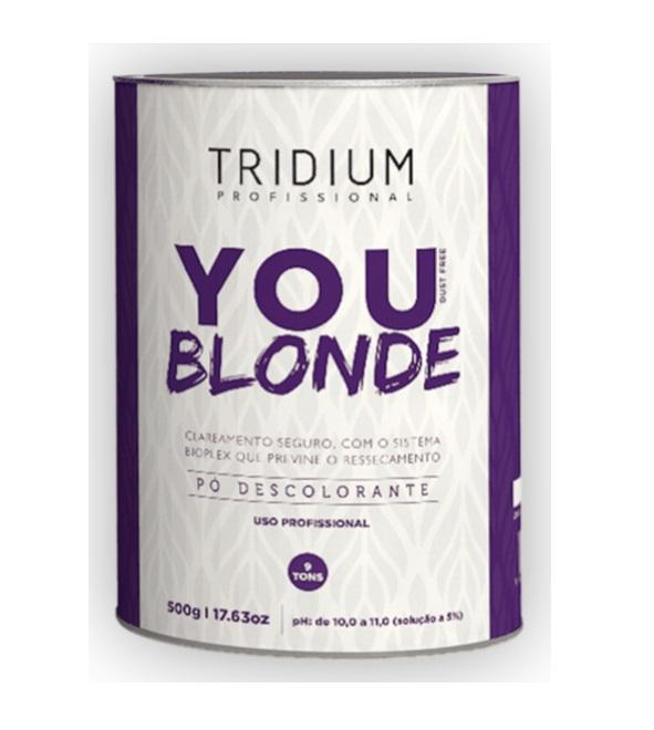 You Blond Dust Free Bleaching Powder Discoloration Treatment 500g - Tridium