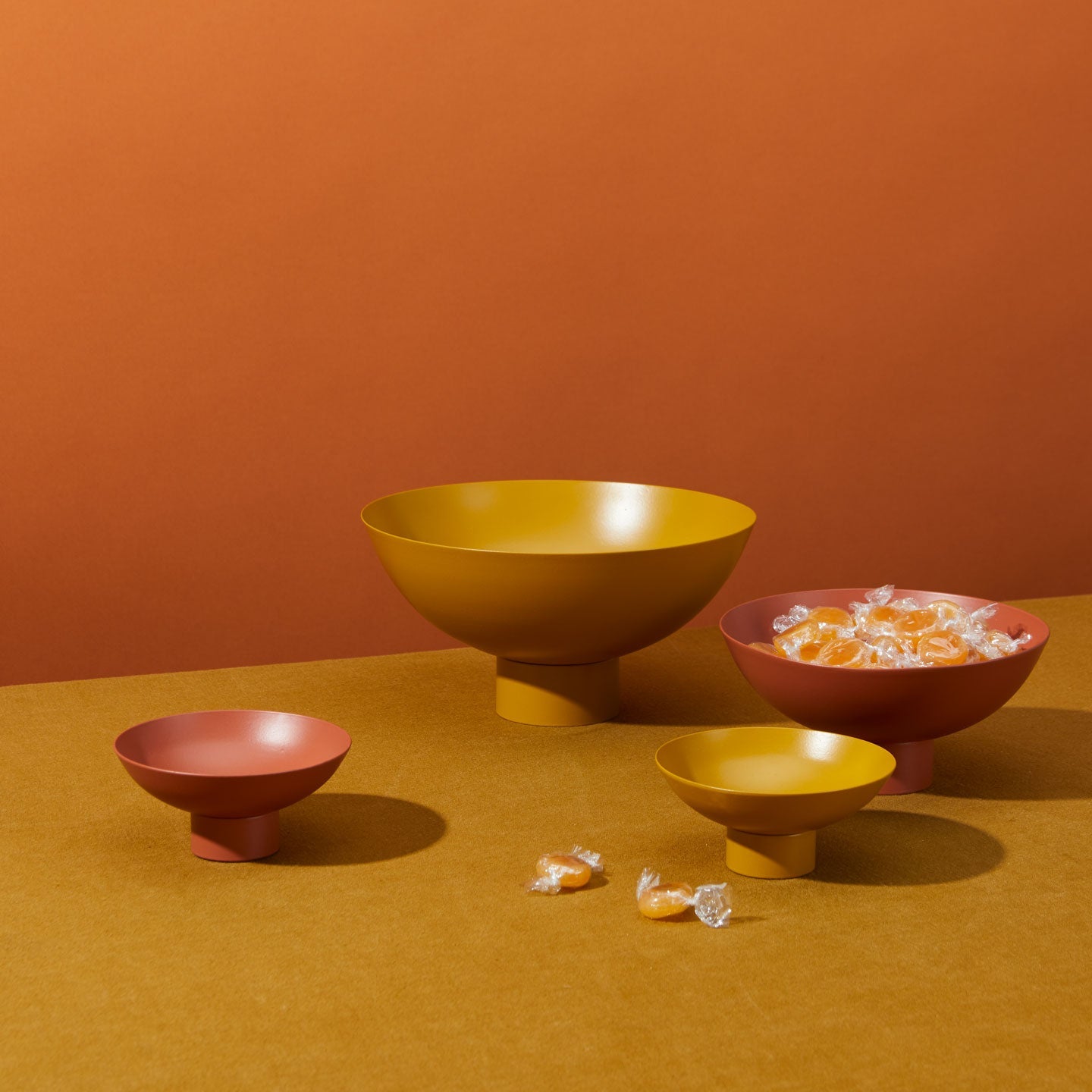 Essential Footed Bowl - Terracotta