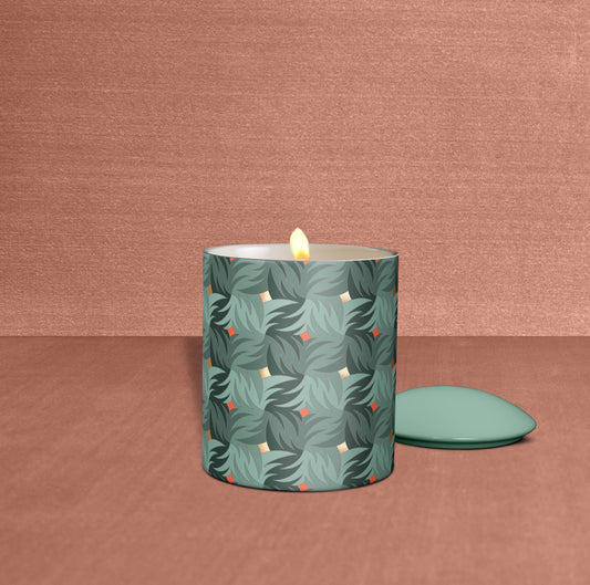 L'or de Seraphine - Garland Medium Ceramic Jar Candle
