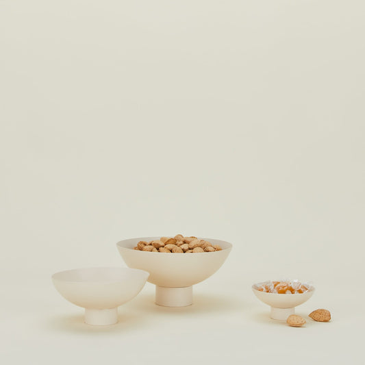 Essential Footed Bowl - Ivory