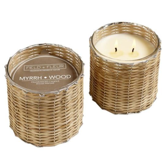 Myrrh Wood Candle