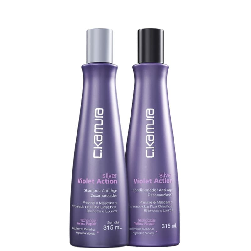 C.Kamura Silver Violet Action Duo Kit (2 Products)