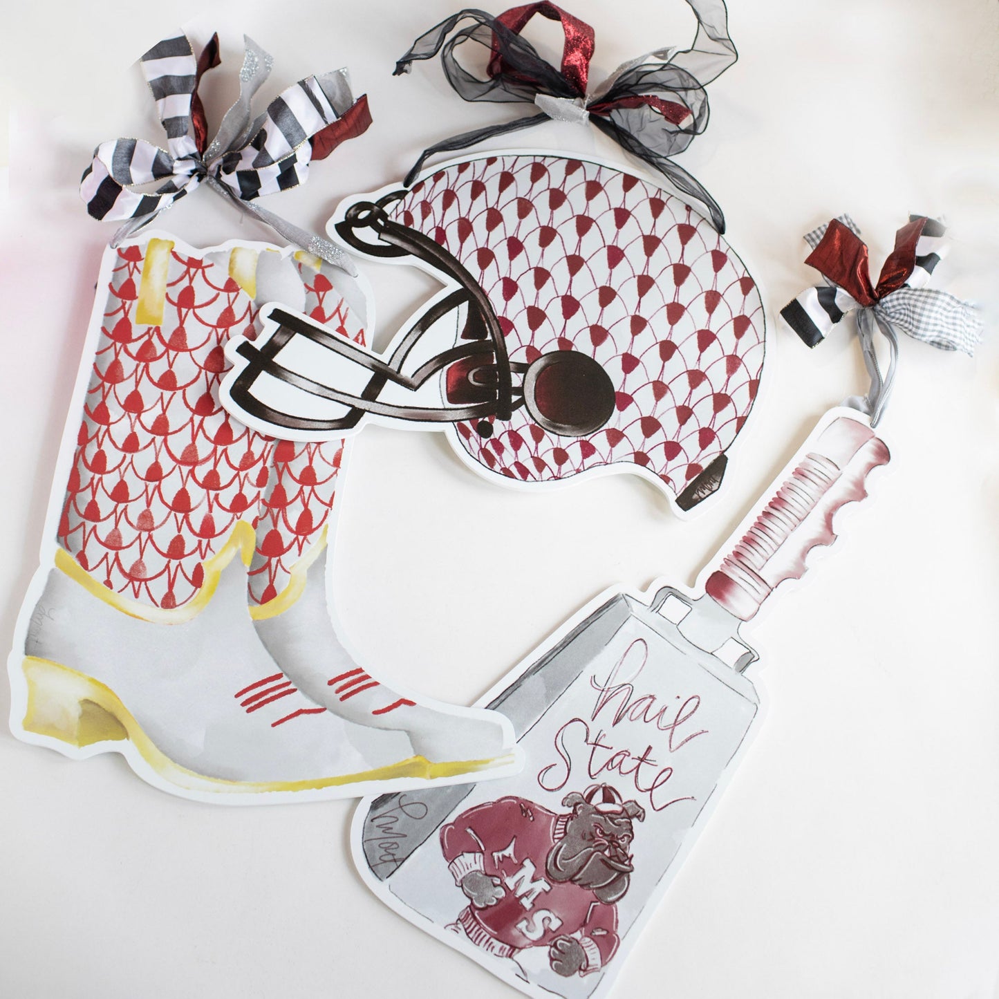 Cowboy Boots Door Hanger