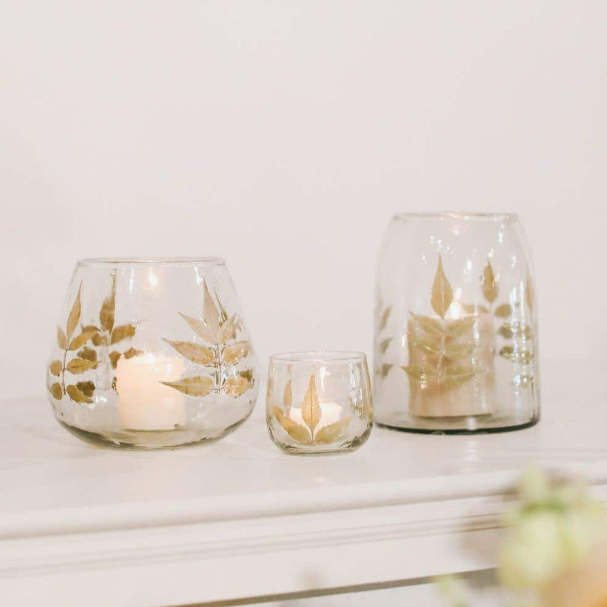 Leaf Candle Holders