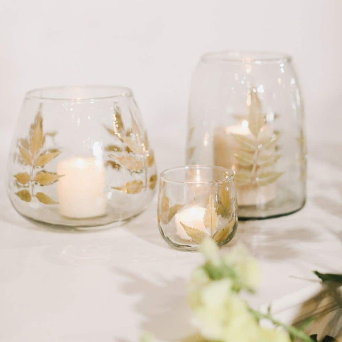 Leaf Candle Holders