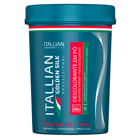 Hair Color Golden Silk Dust Free Hair Bleaching Powder 500g - Itallian Hair Tech