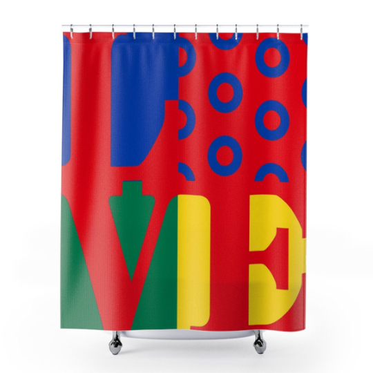 "Send in the Clones" Love Shower Curtain