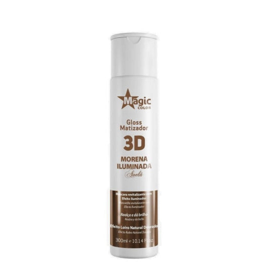 Illuminated Brunette Hazelnut Color Revitalizing Tinting Mask 300ml - Magic Color