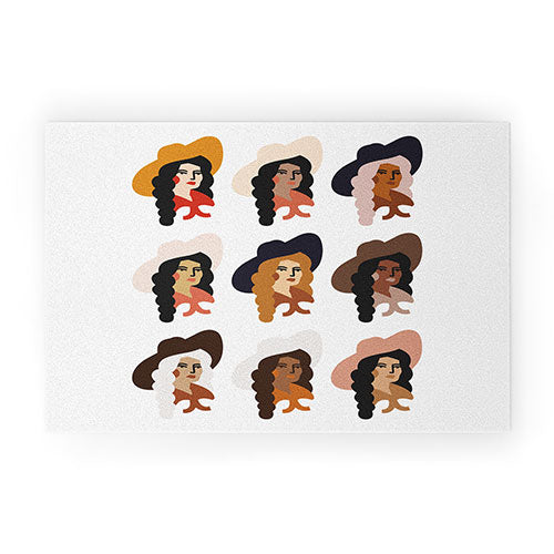 Culture Cowgirl Welcome Mat (DS) DD