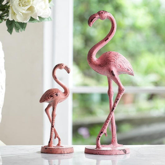 Pensive Flamingos