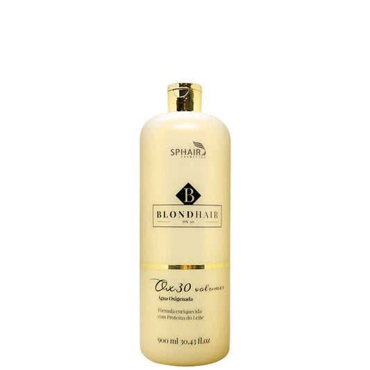 Milk Protein Hair Bleaching Hydrogen Peroxide Blond OX 30 Vol. 900ml - Sphair